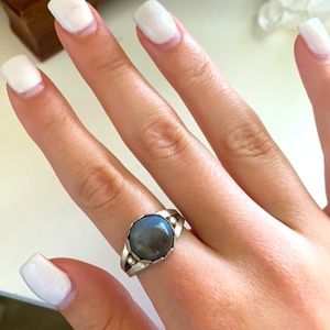 Vintage crystal ring